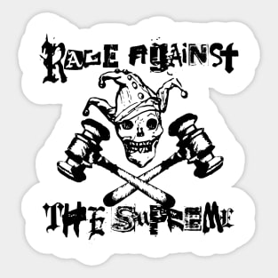 rage against the supreme 02 Sticker